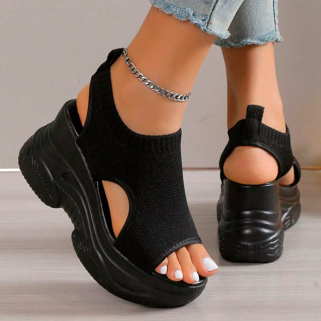 Jaliyah Orthopedic Platform Sandals