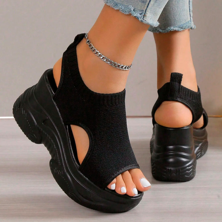 Jaliyah Orthopedic Platform Sandals