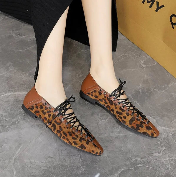 Vesper Classic Lace Up Flats