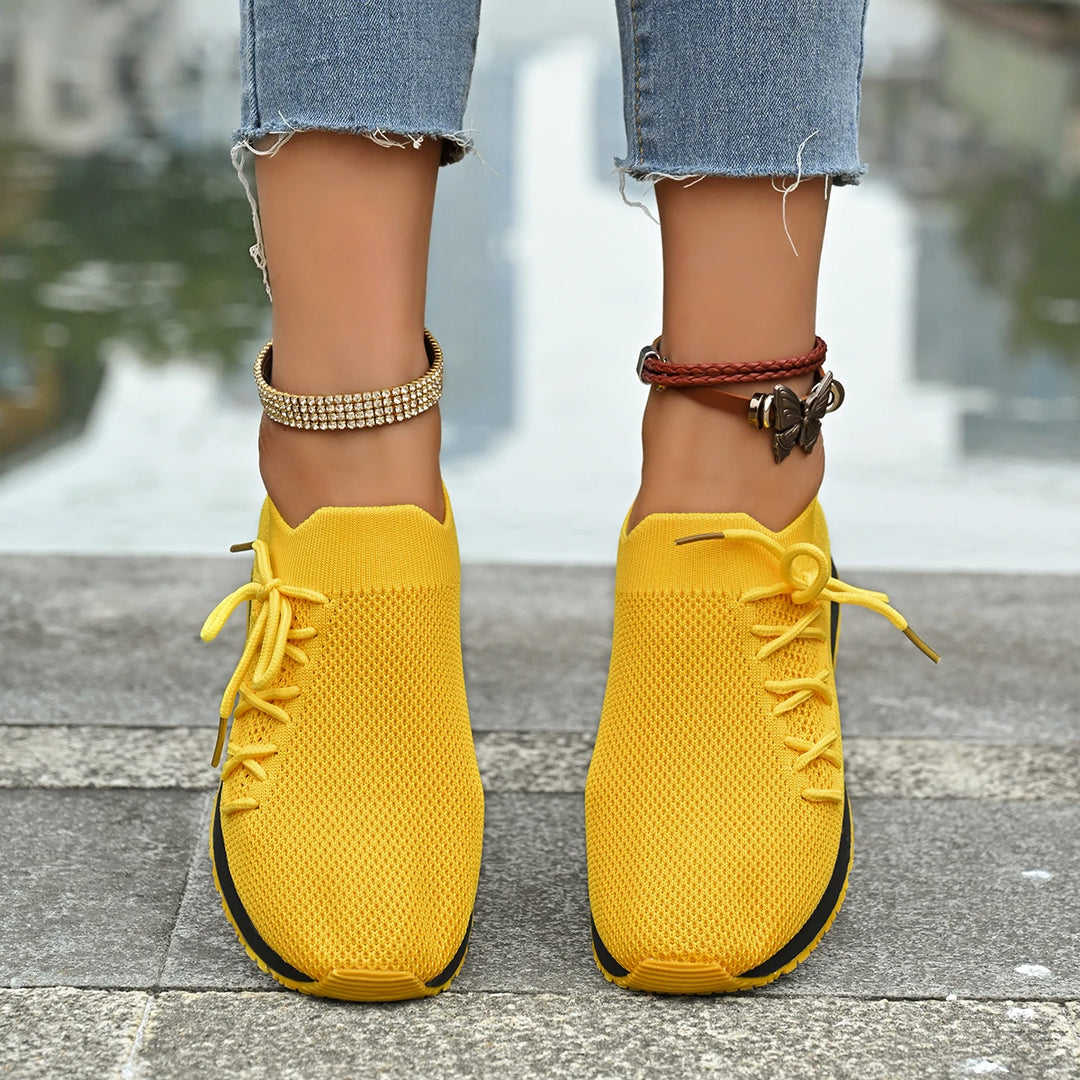 Mika Mesh Lace Up Sneakers