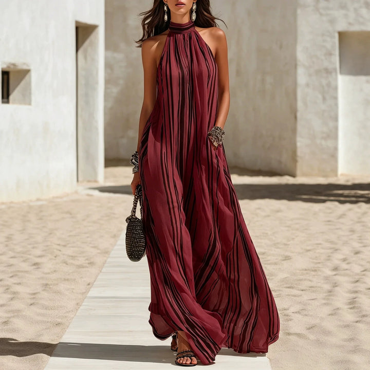 Hayley Striped Pocket Maxi Dress