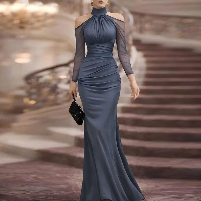 Natalie Off Shoulder Wedding Guest Dress