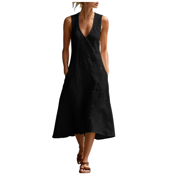 Liora Casual Boho Maxi Dress