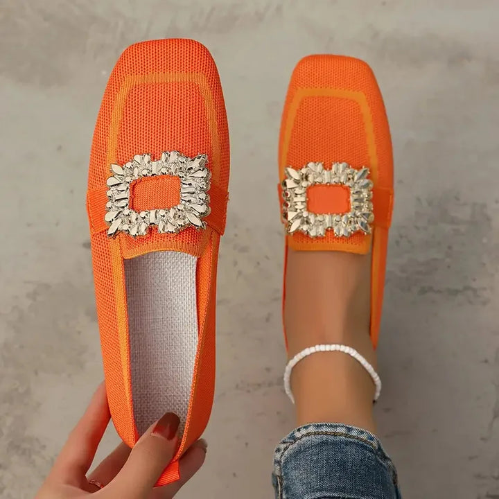 Siena Breathable Knit Slip On Loafers