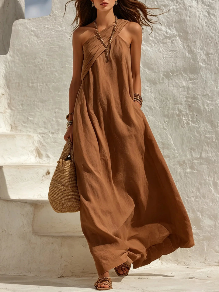 Calista One Shoulder Maxi Dress
