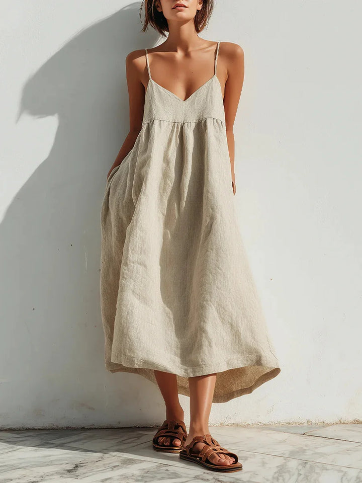 Isabel Pocket Summer Maxi Dress