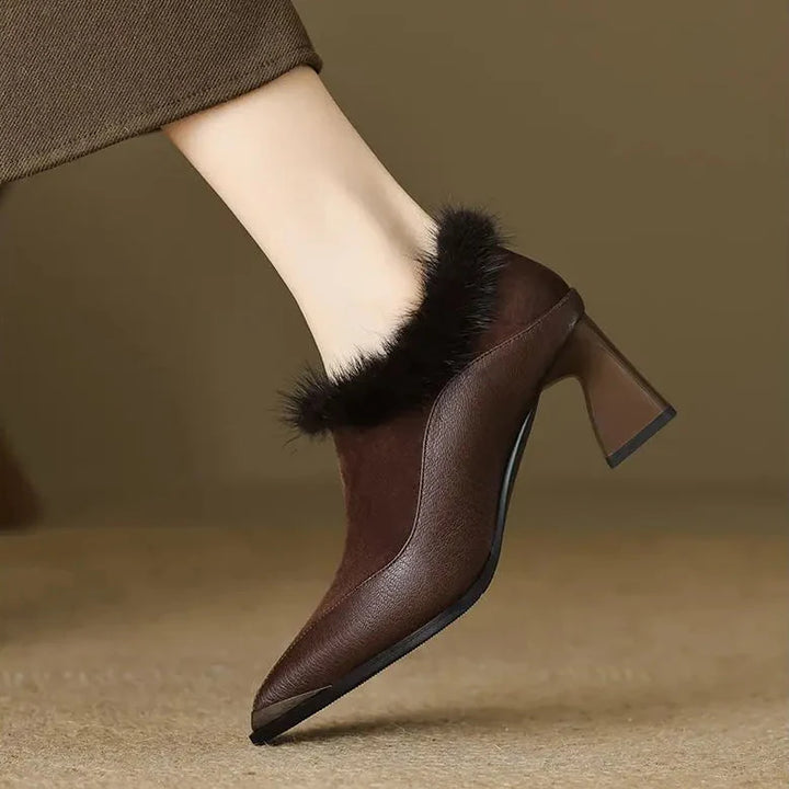 Faye Whisper Furry Boot