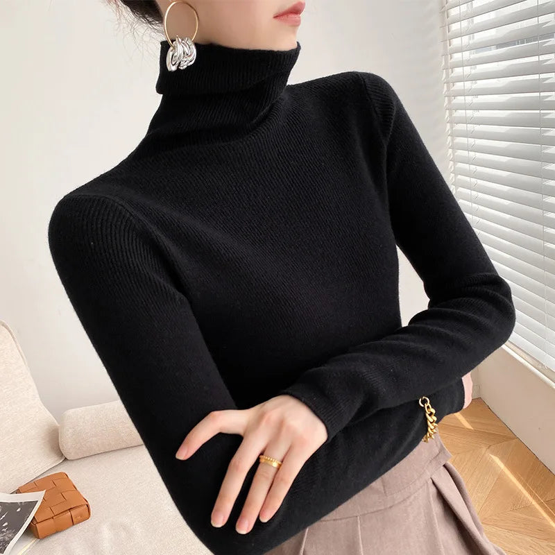 Orlena Cashmere Turtleneck