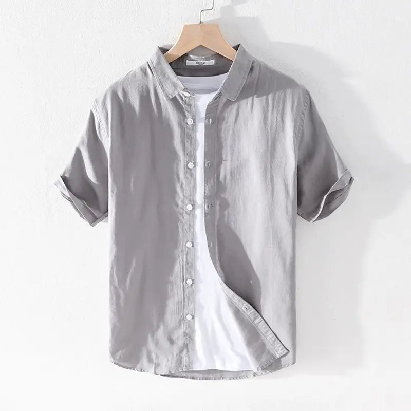 Zachary Relaxed Linen Shirt