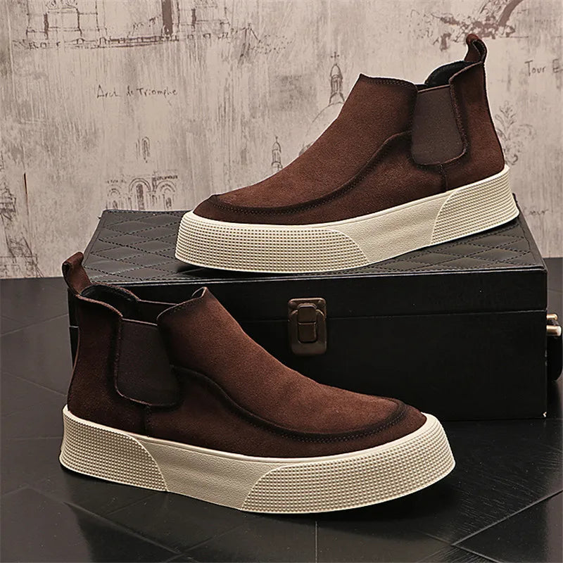 Matteo Suede Chelsea Boot
