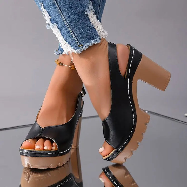 Vivienne Orthopedic Block Sandals