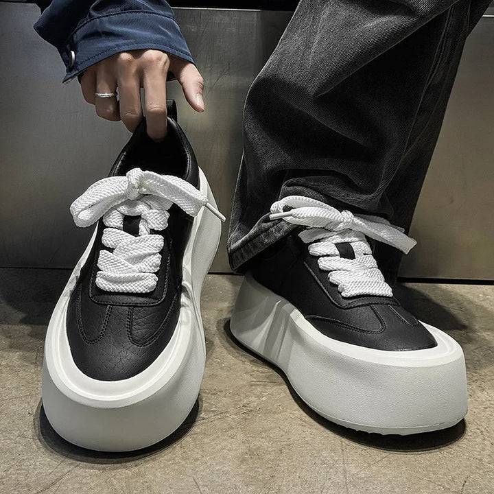 Mercer Wide Lace Platform Sneakers