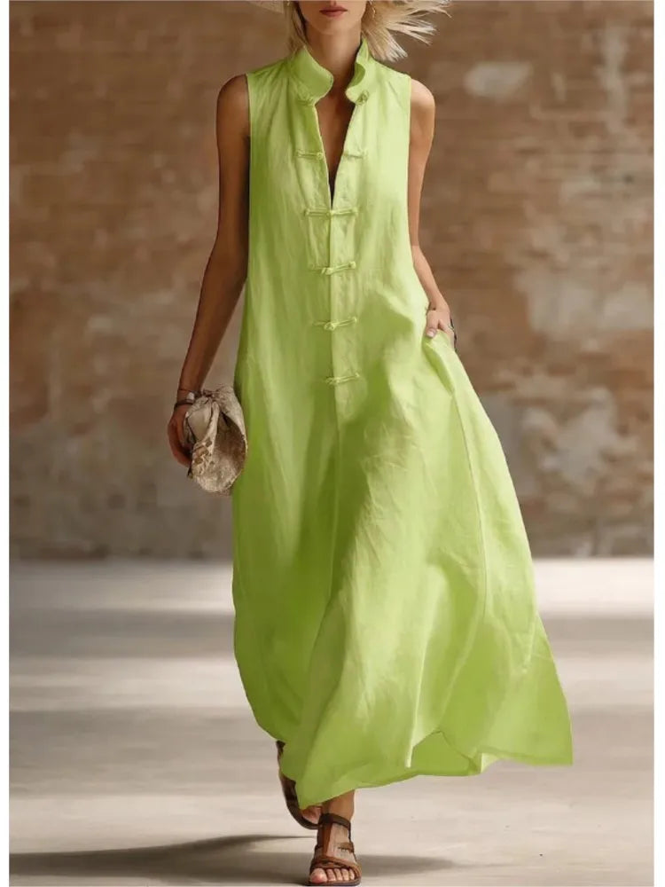 Savrani Lightweight Summer Maxi Dress