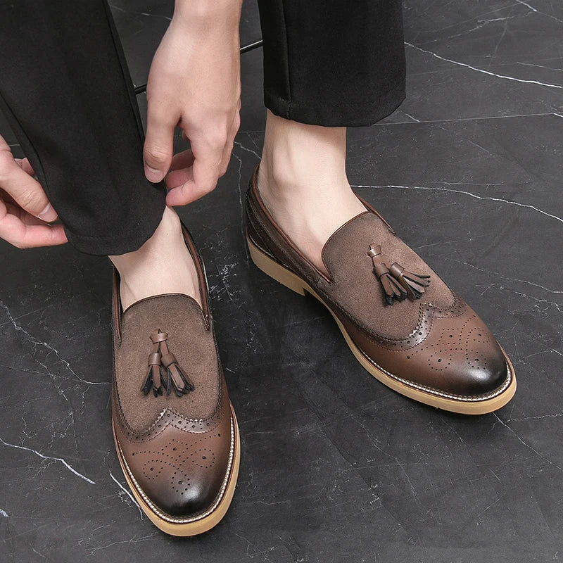 Tristan Cushioned Wedding Dress Loafers