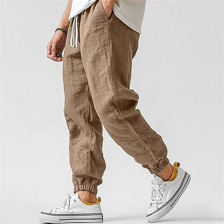 Rowan Cotton Linen Jogger Pants