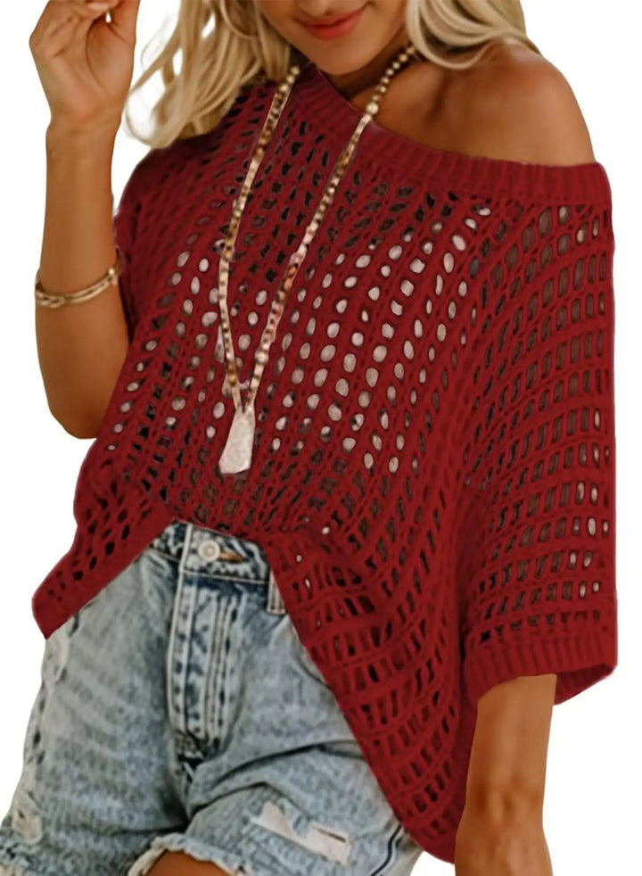 Kaia Open Knit Sweater