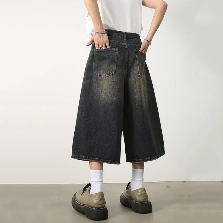 Lexie Vintage Baggy Denim Shorts