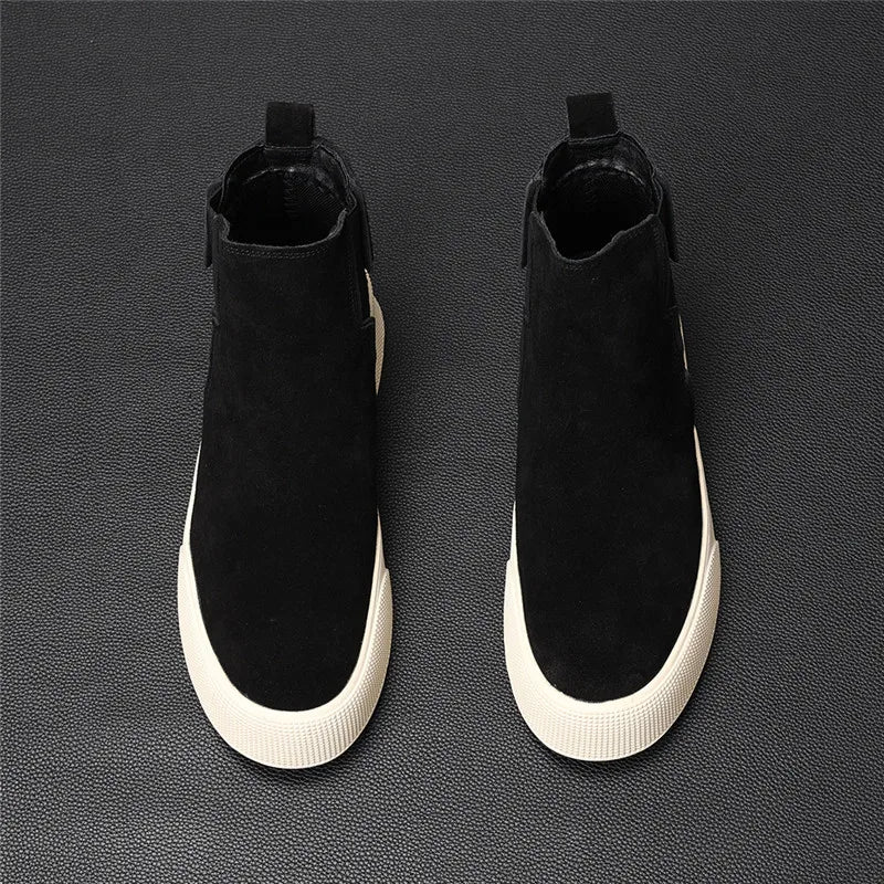 Weston Pull On Suede Sneakers