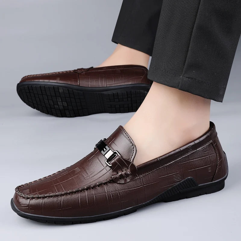 Hudson Leather Dress Loafers