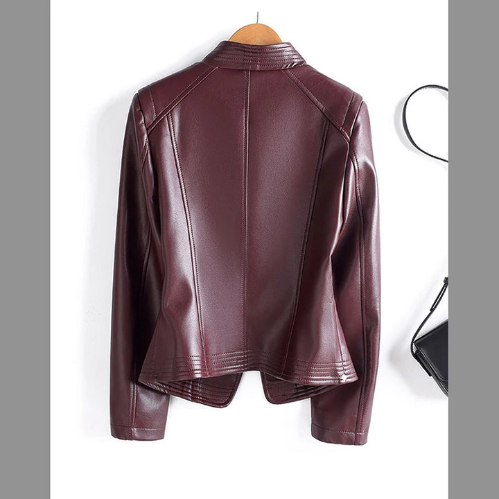 Elowen Sheepskin Moto Jacket