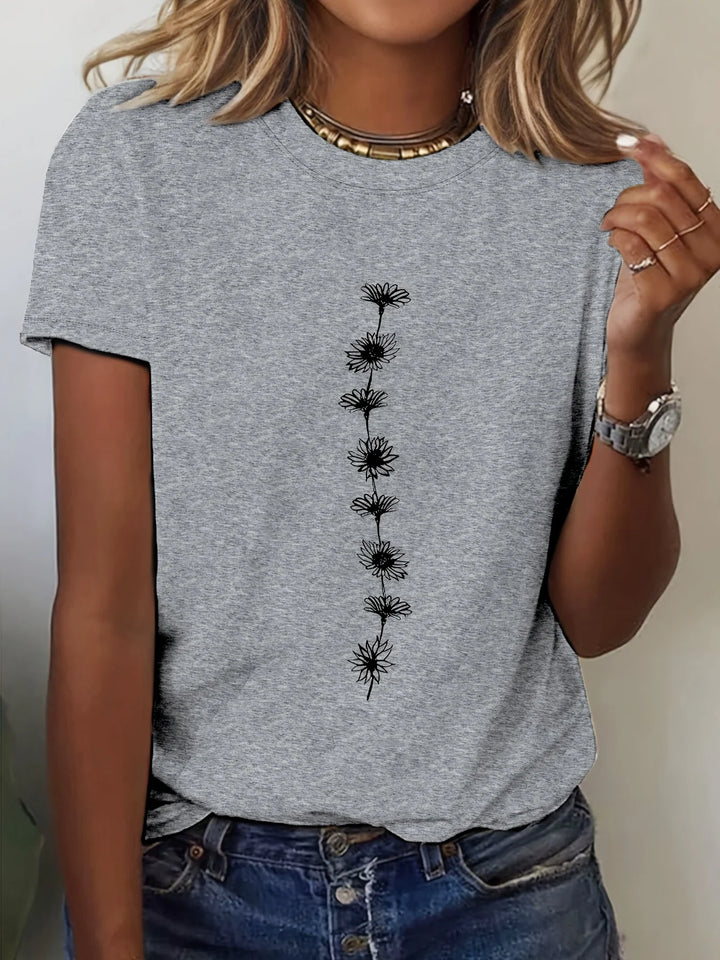 Kyra Sunflower Graphic Tee