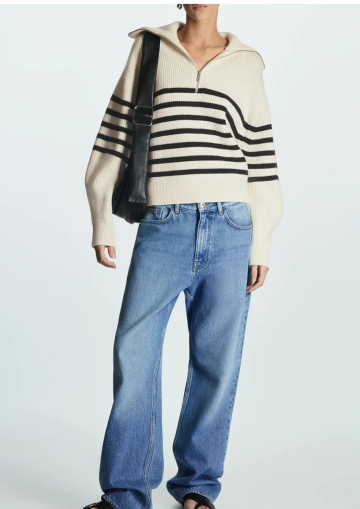 Emery Cozy Comfort Half Zip Sweater
