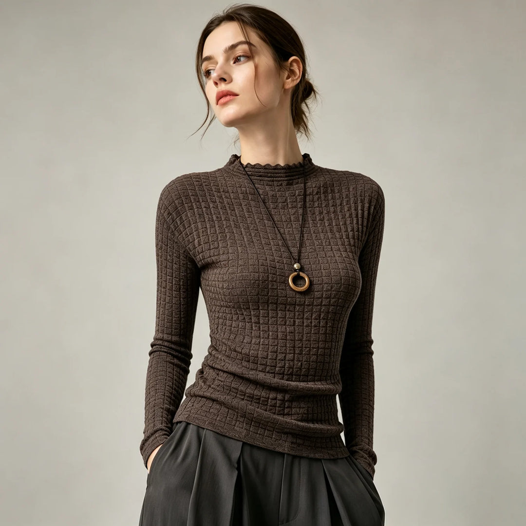 Vivienne Waffle Knit Top