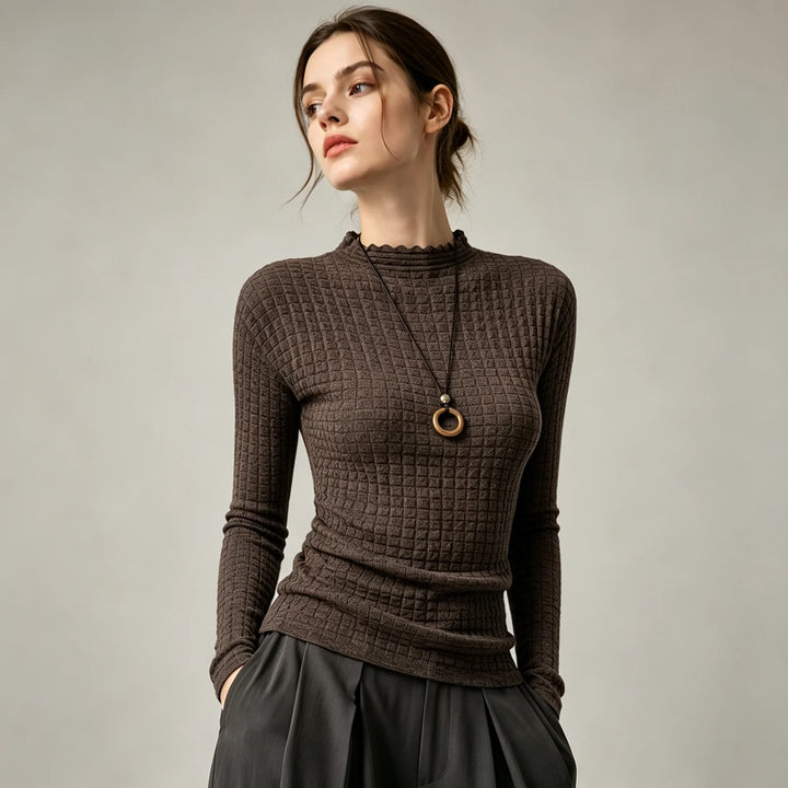 Vivienne Waffle Knit Top