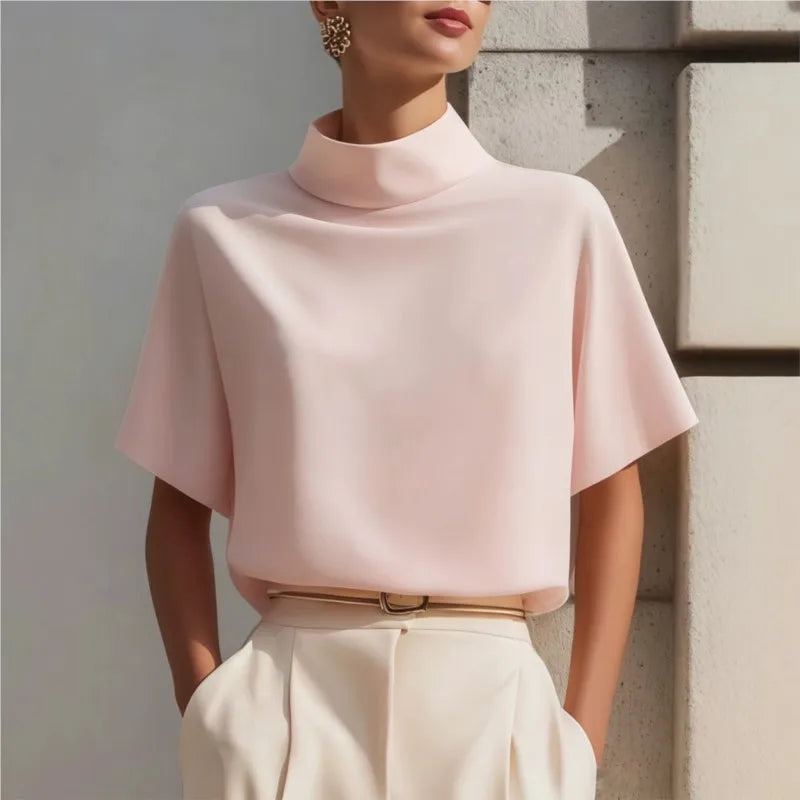 Simone Easy Drape Work Blouse