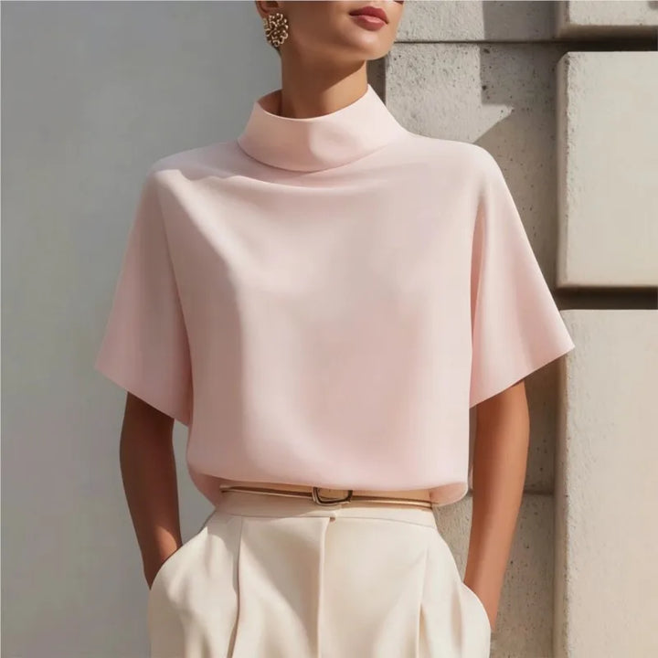 Simone Easy Drape Work Blouse