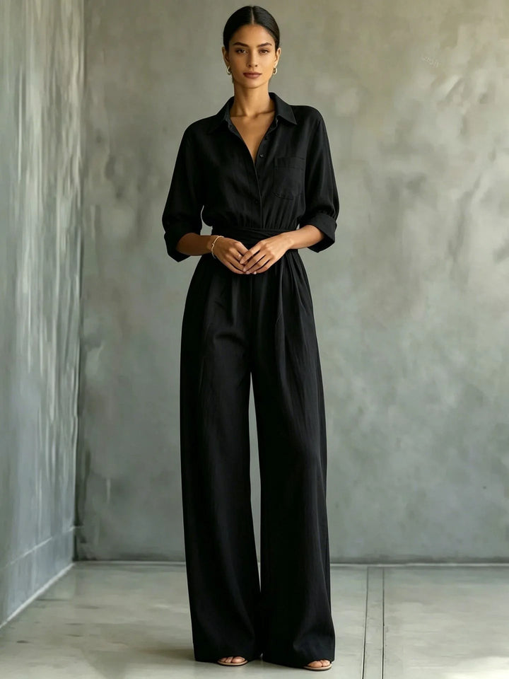 Margot Casual Wide Leg Jumpsuit