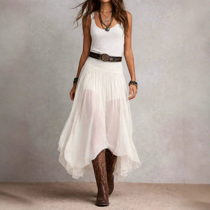 Elaria Effortless Flowy Bohemian Maxi Dress