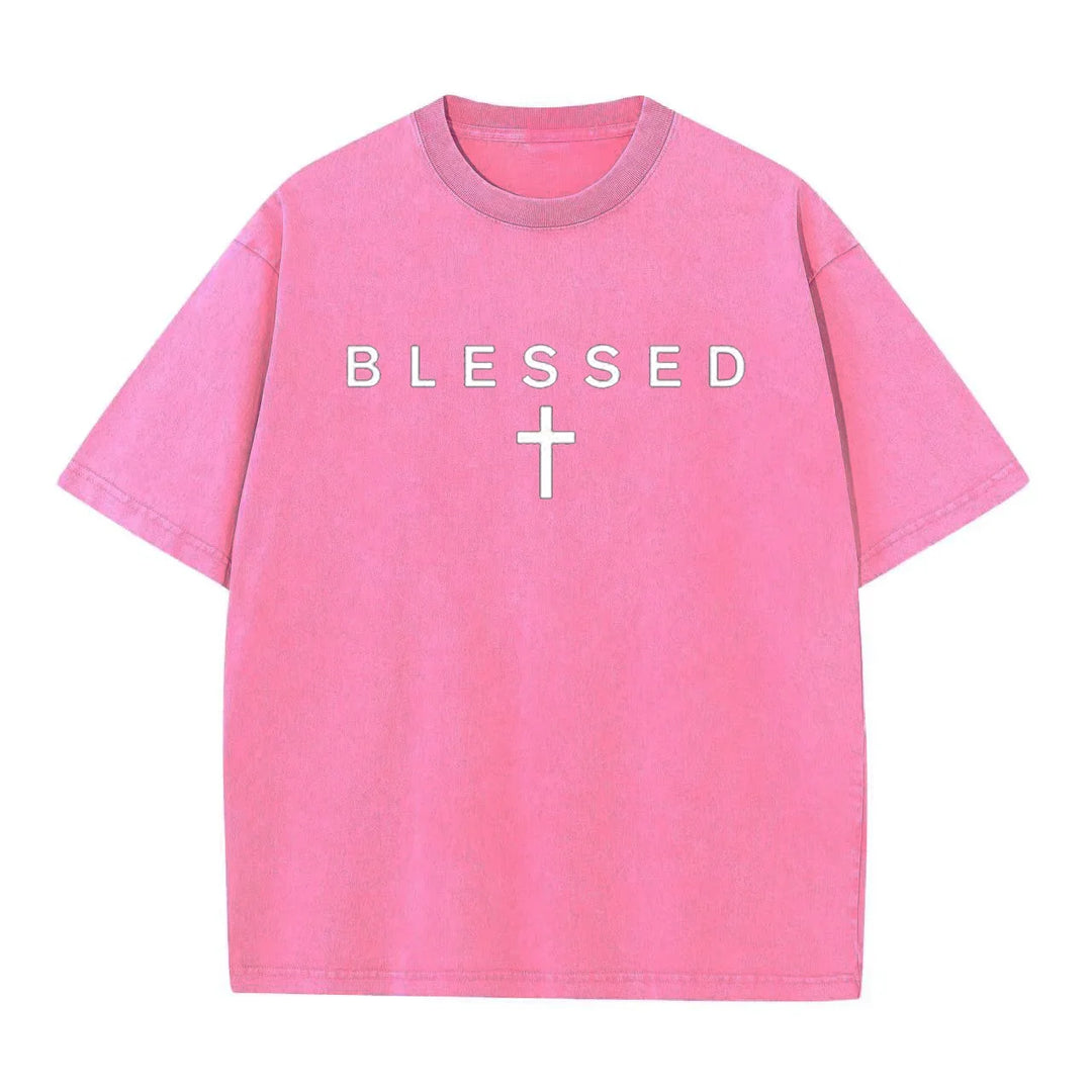 Colton Blessed Faith Graphic Cotton T Shirt