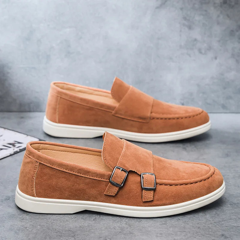Callahan Orthopedic Double Buckle Loafers