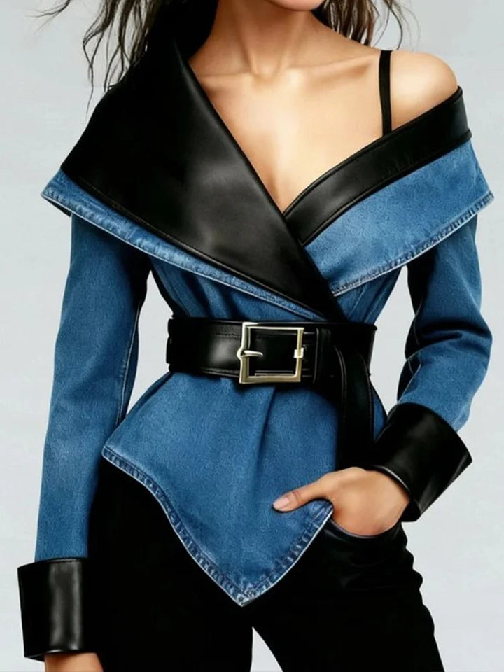 Valencia Sculpted Fit Denim Jacket