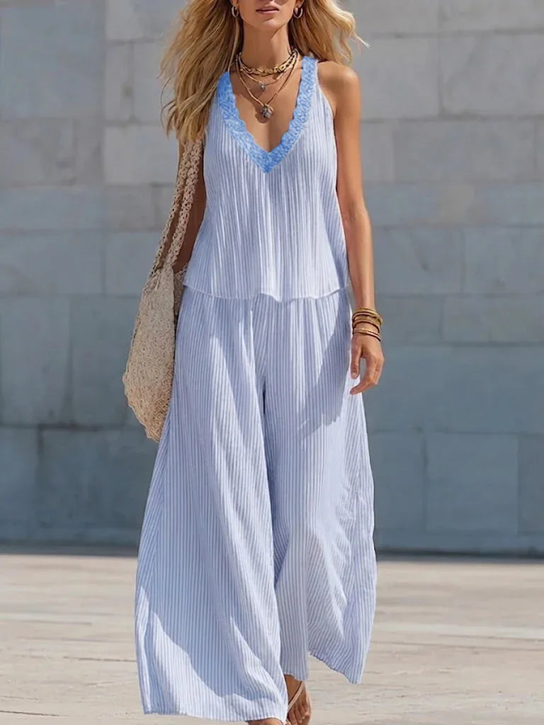 Elodie Relaxed Summer Two Piece Set