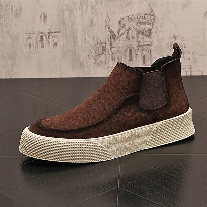 Matteo Suede Chelsea Boot