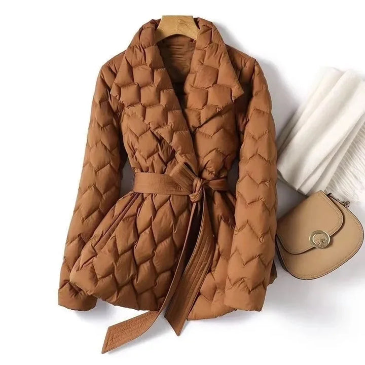 Noelle Quilted Lapel Jacket