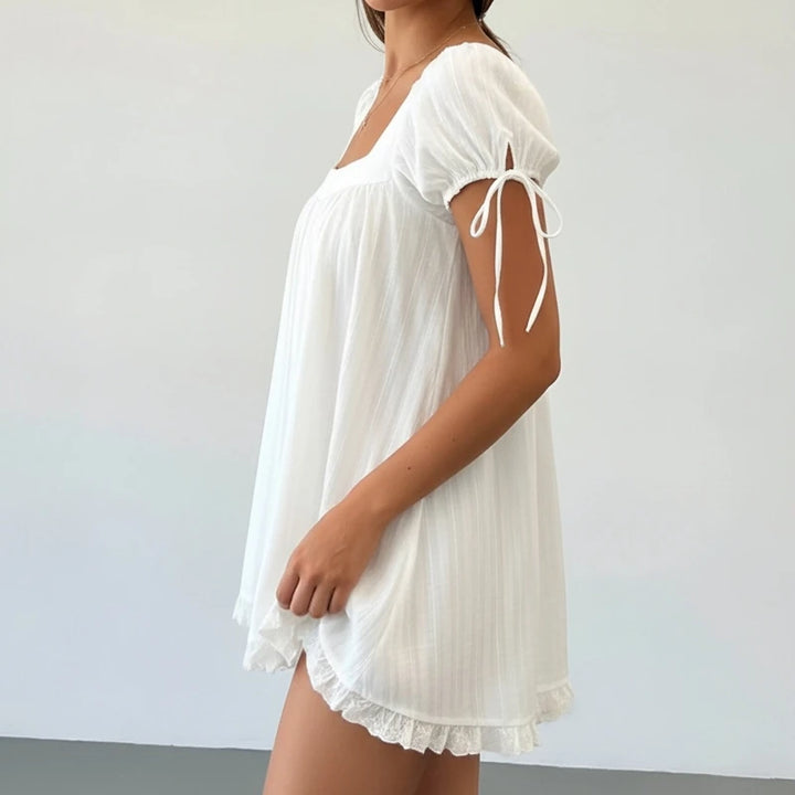 Viviana Square Neck Mini Dress