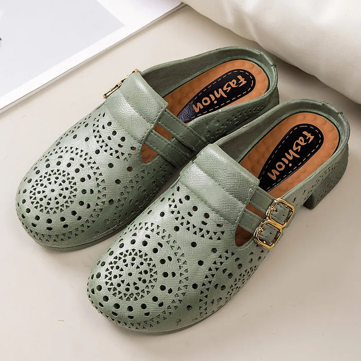 Elodie Breathable Slip On Sandals