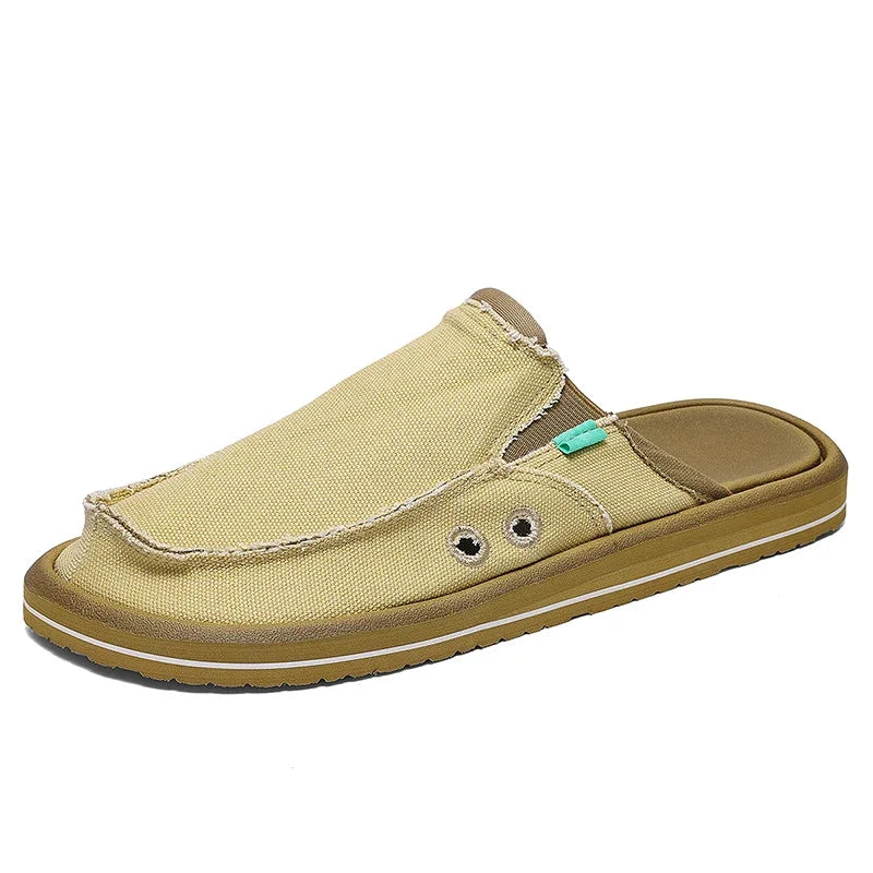 Sawyer Canvas Mule Slippers