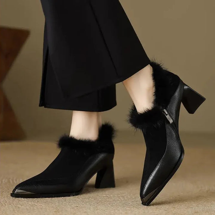 Faye Whisper Furry Boot