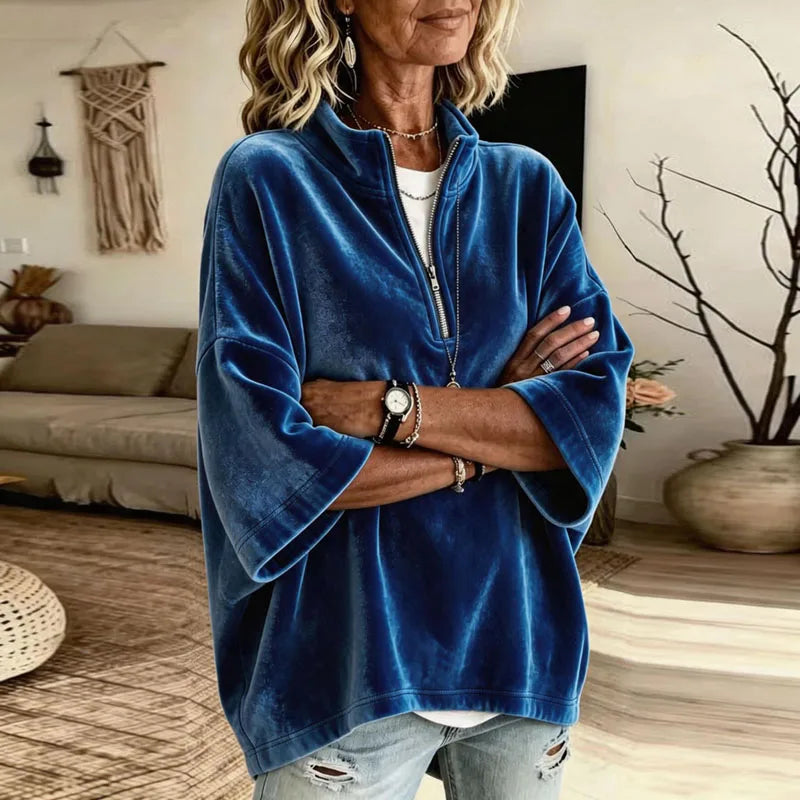 Mirelle Soft Comfort Half Zip Pullover