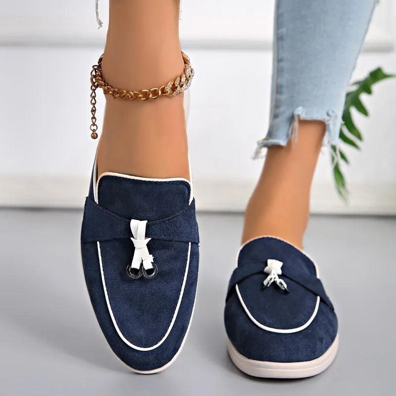 Colette Tassel Mule Loafers