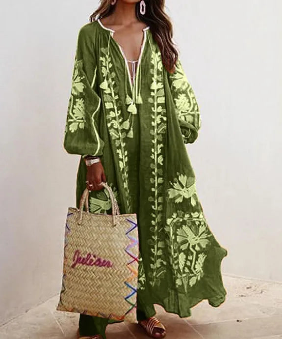 Savanna Bohemian Maxi Dress