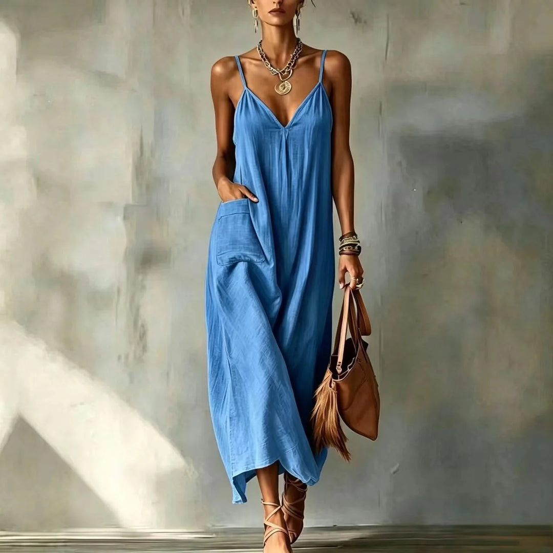 Marlowe Spaghetti Strap Maxi Dress