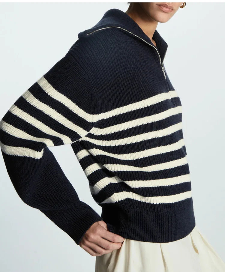 Emery Cozy Comfort Half Zip Sweater
