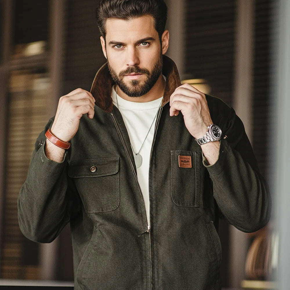 Everett Canvas Workwear Jacket
