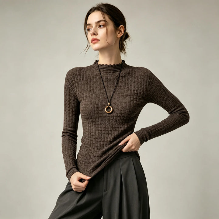 Vivienne Waffle Knit Top