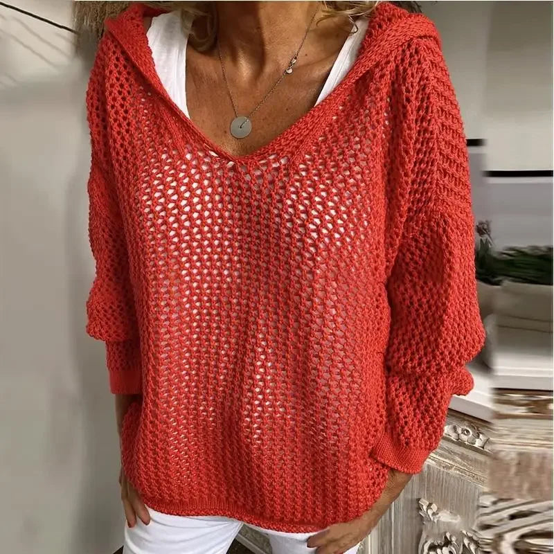 Aveline Lightweight V Neck Sweater